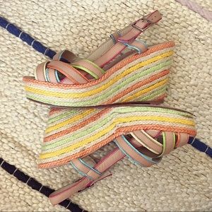 kate spade Shoes - Kate Spade Ladan Natural Leather Espadrille Wedge kate spade Shoes - Kate Spade Ladan Natural Leather Espadrille Wedge